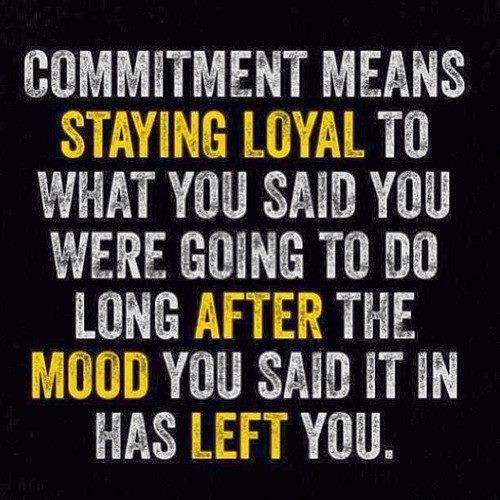 Commitment