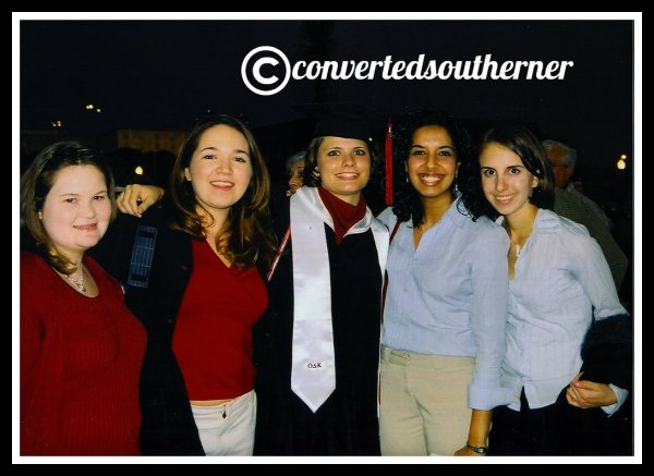 December 2003 graduation. Melton, me, Biner, Pinkster and Anna