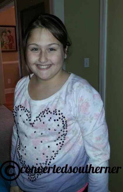 Kept an eye on MG for a few hours on Tuesday after her school was let out early while her mom worked.