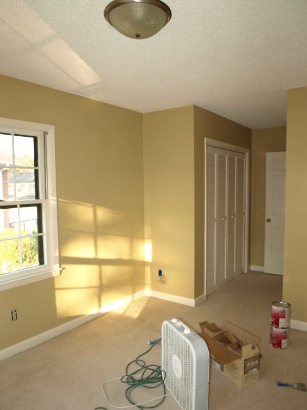 Guest bedroom #2 new paint.