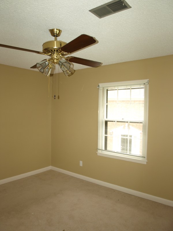 finished master bedroom