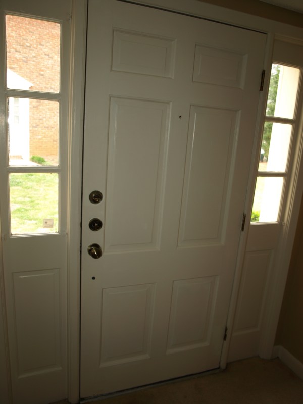 door in entry