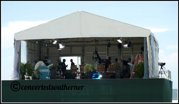 The Golf Channel set up The Ocean Course, 2012 PGA Championship
