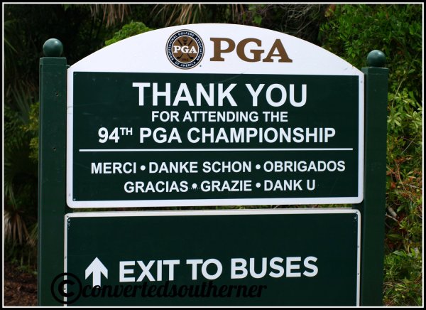 Thanks for coming! The Ocean Course, 2012 PGA Championship