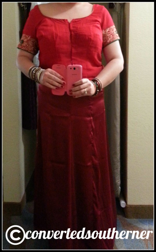 petticoat and blouse