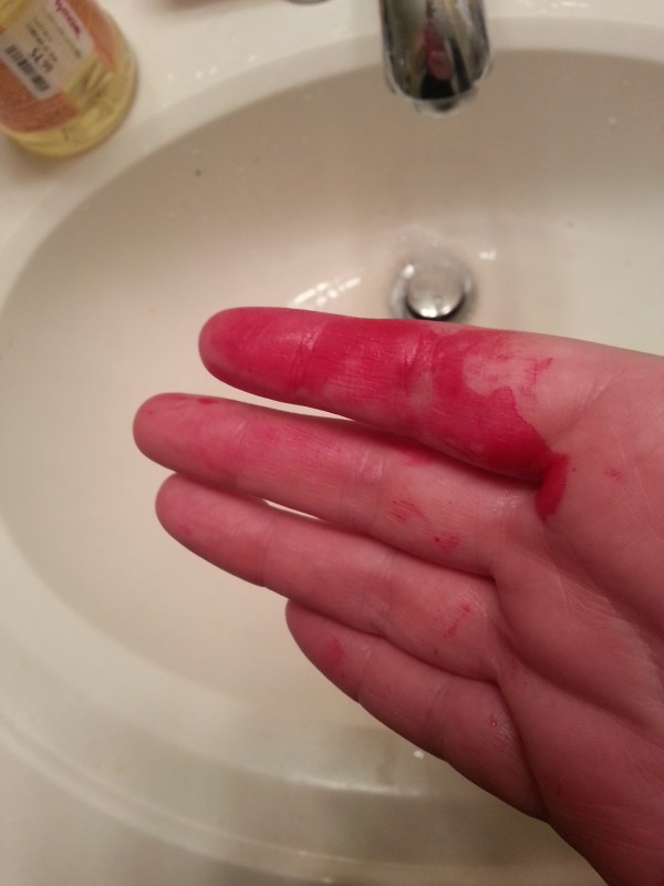 close the top of the nail polish bottle...