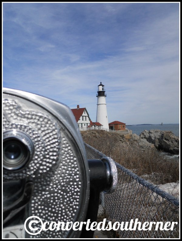 Portland Head Light House. Cape Elizabeth, Maine.