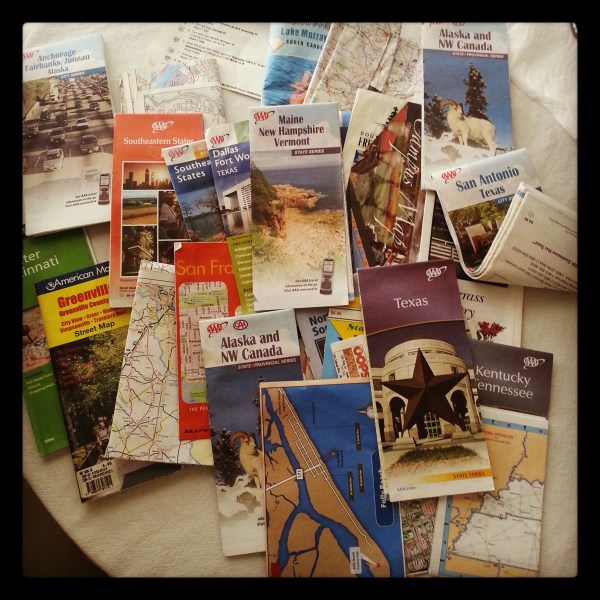 Because every car needs 24 road maps