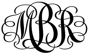 monogram image. submitted by guest blogger. 