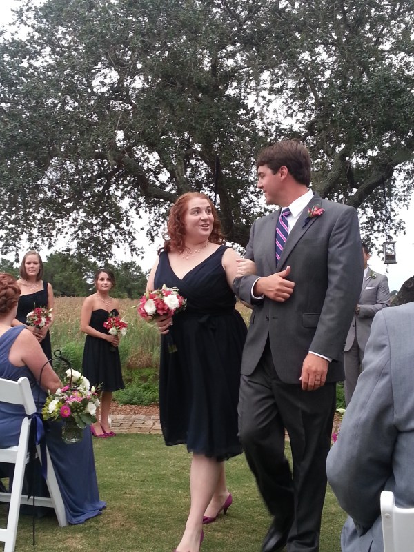 Lauren- sister of the bride. Blake- brother of the groom. Maid of Honor and Best Man