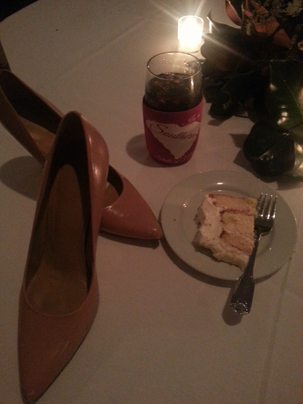 Cake and shoes.... my typical wedding pic
