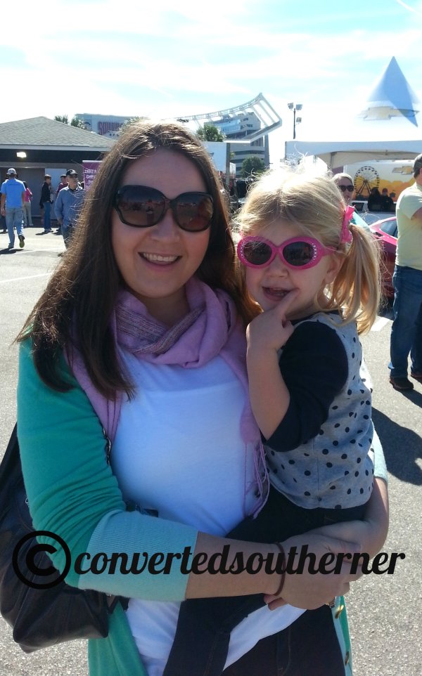 Hanging with my sweet niece Bimmer. Love her!