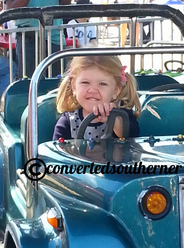 Ready to take her driving test?