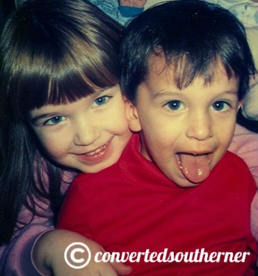 Dane and I. Circa 1985