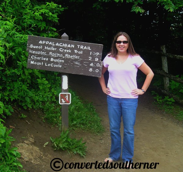 On the Appalachian Trail, summer 2007