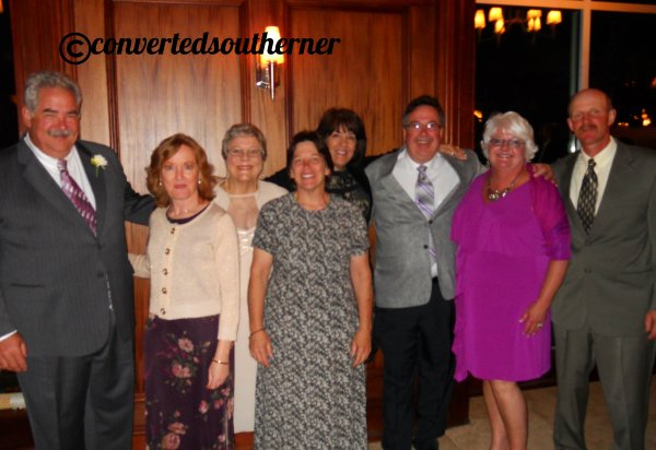 The adults. My Uncle Bri, Vicki, Grandma Pat, Aunt Sue, Aunt Wen, Dad, Aunt Joy and Uncle John.