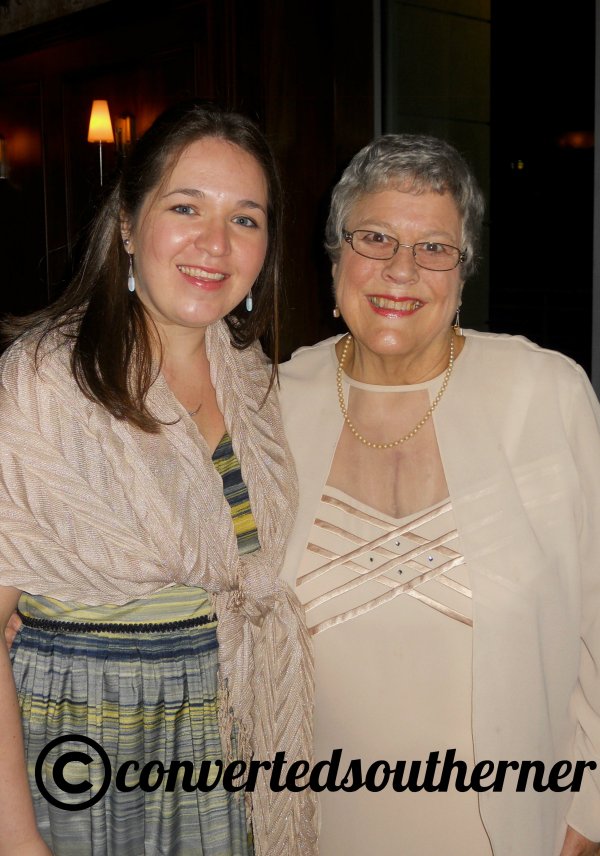 Me with my Grandma Pat. Doesn't she look pretty? This was barely two months after she had a major surgery!