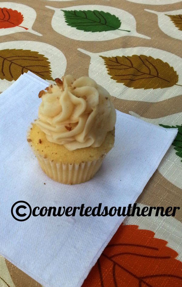 Butter Pecan Mini Cupcakes