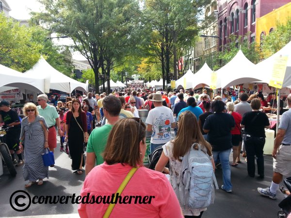 As always, Fall for Greenville was packed!