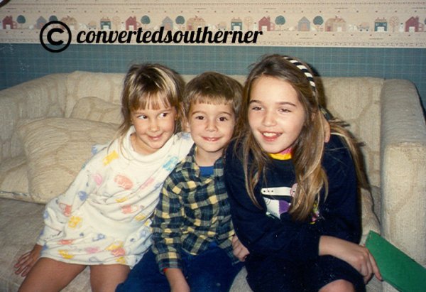 Jenna, Blake and me. Ages 5, 5 and 9.