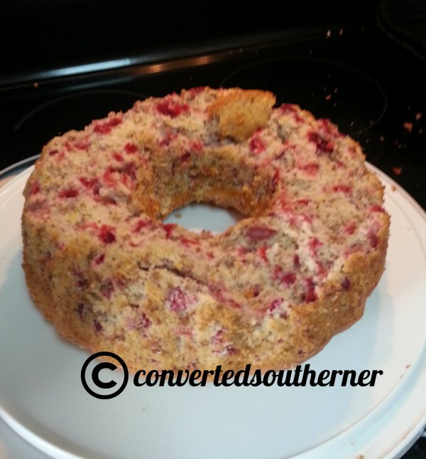 I took it out of the pan