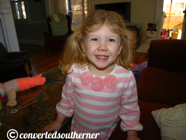 When did she start looking like a little person?